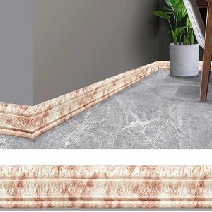 Plinthe autocollante, bande d'étanchéité pour bordure de porte, autocollant mural, ligne d'angle décorative
